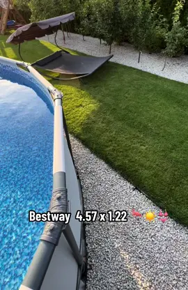 🏖️ Idealny basen na upalne, sloneczne dni ☀️ #basen #relax #bestway #slonce🌞 #wakacje #Summer 