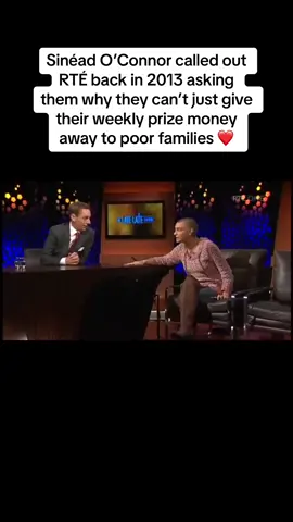 She knew the craic before anyone else did 😢 #fyp #foryou #rte #latelateshow #thelatelateshow #ryantubridy #sineadoconnor #rip #restinpeace #tvshow #tv #interview #throwback #iconic #tribute #respect #preach 