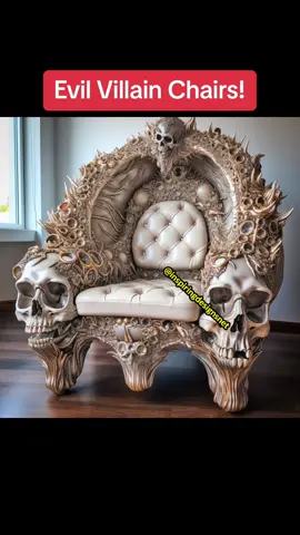 Which evil villain chair you choosing?! 🤔🤔🤔 #evilvillains #furnituredesign #chairdesign #interiordesign #mancave 