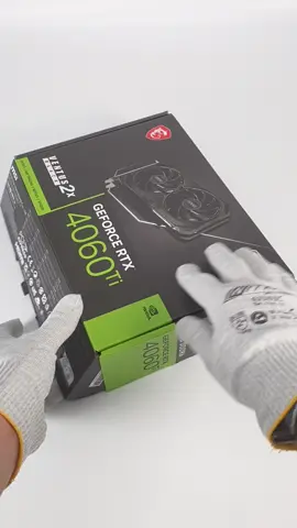 MSI Ventus 2X GeForce RTX 4060 TI #unboxing #hardware
