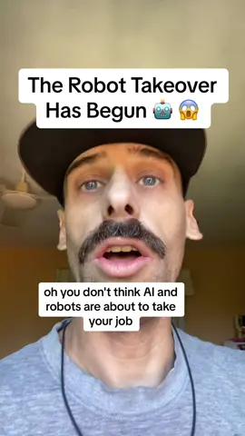 The ai robot takeover has begun. Artificial intelligence just replaced your job. Now what are you going to do? #artificialintelligence #darkpredictions #fyp #ai #aitiktok #aitok #predictions #prediction #robots #artificialintellgence #chatgpt #openai 