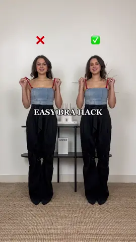 Bra strap hack you NEED to try! 😍😍 #fyp #foryou #foryoupage #style #stylehack #hack #fashionhack #styleinspo #relatable #styletips 