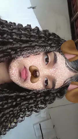 ñ tem como ficar feia com esse efeito de cachorrinho 🐶 #cacheada #herecomestheboy #fy  #fouryou 