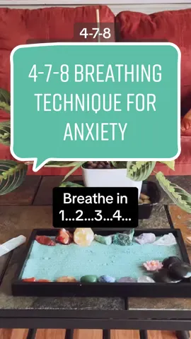 Breathe in for 4 seconds, hold it for 7 seconds, then release it along with any built up anxiety you have for 8 seconds. Breathe along with the prompts on this video because it is timed for 4-7-8 breathing. #mindfulnesspractice #breathingexercises #breathingtechniques #478breathing #478breathingexercise #prayerplant #plantsformindfulliving #plantsforanxiety #mindfulnesswithplants #anxietydisorder #anxietyrelief #anxietyhelp #anxietyattack 