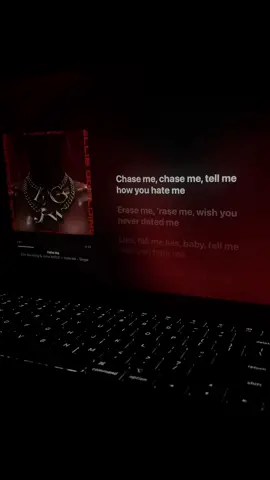 Hate me 🎶 #audio #lyrics #trending #elligoulding #nostalgia 
