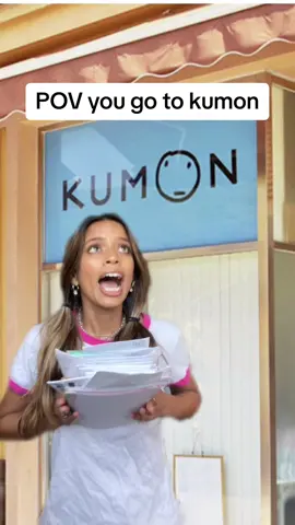 Kumon videos made a guest appearance 🫣 #kumon #kumonkids #kumonkid #skit #comedy #sketch #funny #relateable 