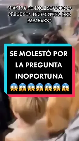 SHAKIRA SE MOLESTA POR LA PREGUNTA INOPORTUNA DEL PAPARAZZI. #shakira #viral #aeropuerto #milan #sasha #molesta #chisme 