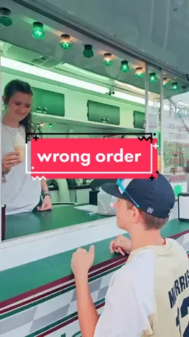 oh you didn't want vanilla?? no problem at all!! 🤣🤣🤣 #thedairydip #noproblem #icecreamchallenge #wrongorder #viral #haha #fyp #foryoupage 