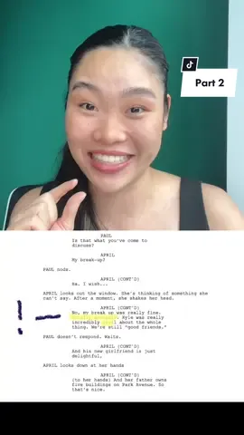 Replying to @02 How to Breakdown an Acting Scene! #actor #actress #sagstrike 