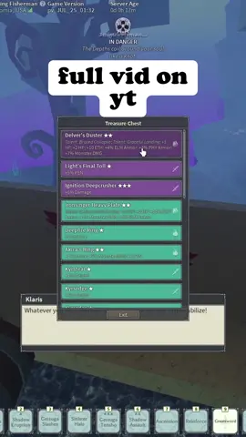 2nd 3 star dmg deepcrusher ive gotten, i escaped and banked it 🤑#deepwoken #deepwokenroblox #deepwokenrobloxtiktok #deepwokentiktok #ignitiondeepcrusher