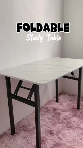 If you’re looking for study table,  eto na ang pinaka High quality na table ang mairerecommend ko sainyo mga sis✨super sturdy nya as in, hindi ka magsisisi pag eto pinurchase mo🥰!! check the yellow basket!!!✨   #foldabletable #studytable #table #whitetable #foldablestudytable #foldablecomputertable #sturdytable #minimalisttable 