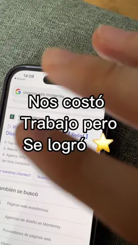 Se logro el objetivo de posicionarnos en el primer lugar en monterrey en google #monterrey #posicionamento #seo #emprendedores #emprendimiento #AprendeEnTikTok 