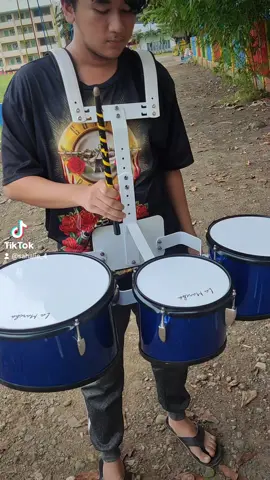 Did not include the Little Lamb cuz it sounds terrible on triple drum🥲#drums #fyp #tripledrum #triple #philippines #highschool #jig2 #indonesia  #pubgmobile 