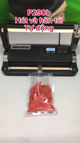 #CapCut máy hút chân không p290B , ko kén túi , hút và hàn túi tự động#tuchshop #muataitiktokshop #LearnOnTikTok #p290btuchshop 