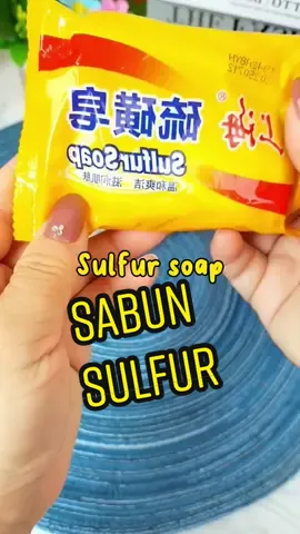 Sabun sulfur traditional #sesuai bagi kulit bermasalah #gatal #kudis #