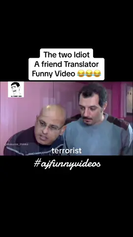 The two idiots a friend translator funny video 😂😂😂 #ajfunnyvids #funnyvideos #ajfunnyvideos #foryoupage #fyp #funnyreactions #twoidiots #translator #tiktokviral #joketime 