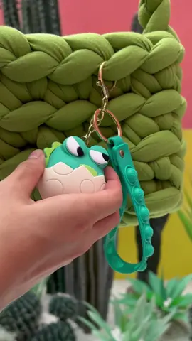 Decompress Easily, Grab Adorable Big-Eyed Dinosaur Keychains!#keychain #decompression #StressRelief #uk 