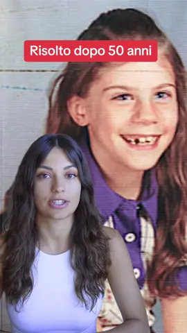 Risolto dopo 50 anni #truecrime #truecrimetiktok #perte  #fyp #news 