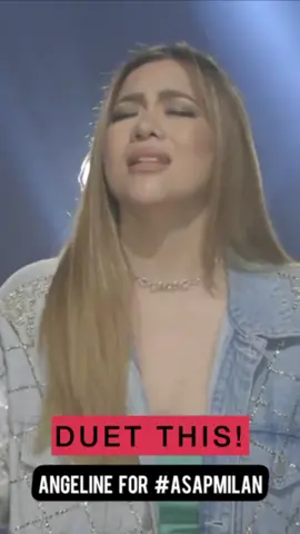 Sige nga, paki-channel ng inner Angeline Quinto by dueting this video! 🎤 Masasaksihan niyo na and Power Diva  sa September 10 para sa #ASAPMilan! Bumili na kayo ng tickets sa https://bit.ly/ASAPinMilanTickets