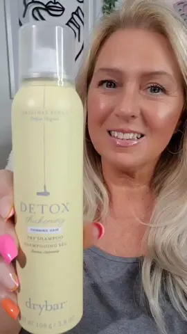 NEW! Detox Thickening Dry Shampoo #drybargiftedme @thedrybar  Thickening formula absorbs excess oil and impurities while instantly providing fuller, denser-looking hair and helps reduce the appearance of thinning hair over time. ✨️92% of participants said their hair immediately felt refreshed after one use* ✨️84% of participants with thinning hair said this immediately gave added body* ✨️Clinically proven to improve hair density by 76% in 30 days* 📢I absolutely love this Dry Shampoo,  it does exactly what it says.  #drybar #dryshampo @thedrybar #haircare #freshhair #newhaircare #newlaunch #must-have@The Drybar 