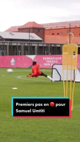 Premiers pas en Rouge pour Samuel Umtiti 🔥 #sportstiktok #football #umtiti #losc 