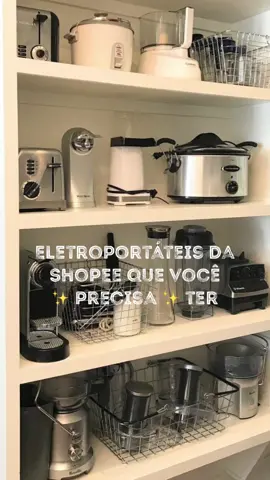 🚨Quer o link? Comente “quero”🚨 Achadinho na Shopee 🧡 | Categorias: Cozinha e Limpeza #comprasonline #shopeelovers #shopee #eletroportateis #cozinhatiktok #faxinaemcasa 