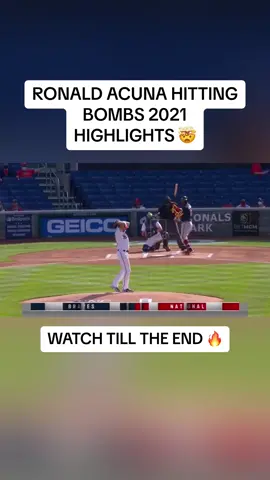 He might have my favorite right handed swing ever 🔥 #ronaldacuñajr #braves #MLB #baseball #fyp 