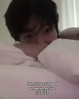 Just a Jungkook Good Morning to ARMY 🥵❤️‍🔥 #jeonjungkook #jungkook #전정국 #shirtlessjungkook #weverselive #bts #btsarmy #goodmorning #jjk #supershy #kookie #fyp 