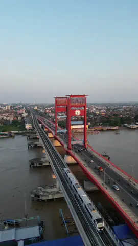 📍Ampera, palembang. 📝5/99 #dji #djicinematic #amperapalembang  #wongkitogalo  #sumatraselatan  #palembang  #fyp  #fypシ 