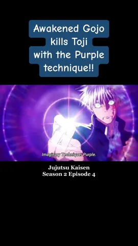 #JujutsuKaisen #JujutsuKaisenSeason2 #SatoruGojo #TojiFushiguro #AnimeTikTok #fypシ 