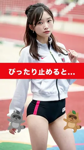ぴったり止めると... #ピタ止めチャレンジ #ピタ止め #aiグラビア
