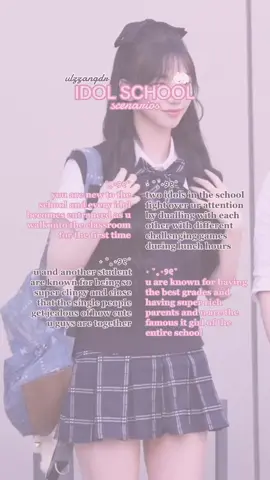 ☆ idol school scenarios for all my people that want a redo of their school days!🫧 #shifttok #kpopdr #kpopshifting #shiftingrealities #ulzzangdr 