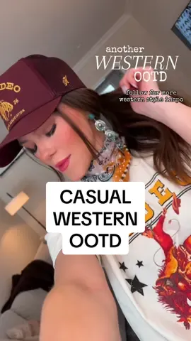 STYLE INSPO: casual western inspired fit 🐴🩵🌵⚡️ #western #westernoutfitinspo #westernstyle #westernoutfit #westernfashion #westernfit #westernfitinspo #westerninfluencer 
