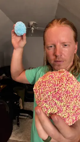 ASMR Giving Foam Slime A Massage #asmr 