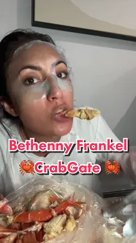 #stitch with @Bethenny Frankel Gettin' crabby 🦀premium Bethenny content!!! Work in progress #bethennyfrankel impression #seafoodboil #crablegs #seafoodasmr #rhony 