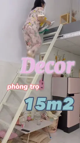 #xuhuong decor phòng trọ 15m2 như thế nào?