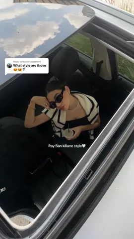Replying to @Naomi kiliane 🤍 #rayban #sunnies #sunglasses #OOTD 