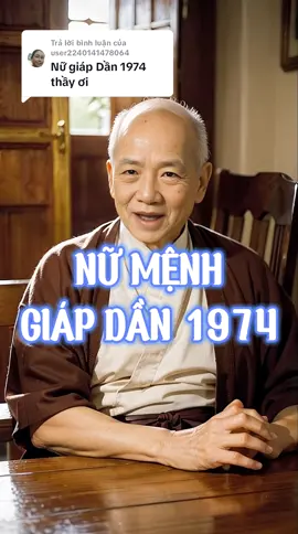 Trả lời @user2240141478064 Nữ mệnh Giáp Dần 1974 ! #giapdan1974 #phongthuy #tuvi #somenh #menhthuy #kienthucphongthuy #xuhuong2023 
