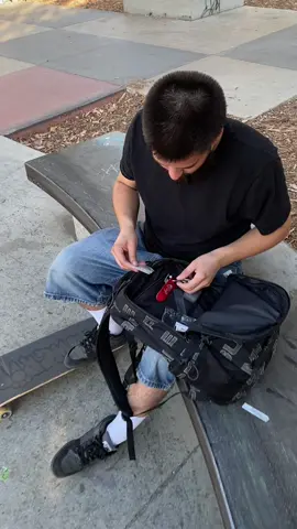 Bro thought i came outside to skate in this heat .. #skater  