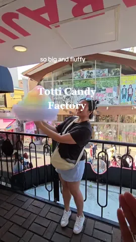 for some reason, I have to stop by Totti Candy Factory every time I am in Harajuku 😅 #japantravel2023 #totticandyfactory #rainbowcottoncandy #Harajuku #shibuya #tokyotravels 