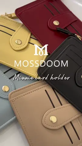 card holder dengan berbagai warna yang cakep dari mossdoom😍#fyp #mossdoom #mossdoomindonesia #taswanita #cardholder #tiktokshop 