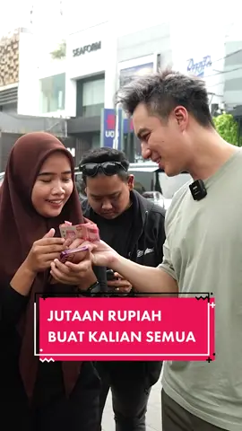 Berbagi di jalan buat yang udah follow 🔥 #baimwong