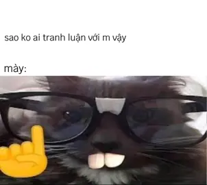 bảo sao hk ai tranh luận với tôi🤓#meme #memes #memestiktok #xuhuong #xuhuongtiktok #bácgấu 