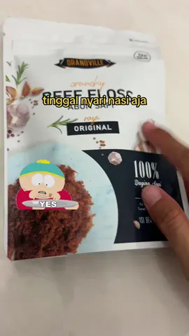 anak gtm dan susah makan? yok cobain abon sapi grandville! enak, crunchy tanpa pengawet dan micin.  anak jadi lahap, bundanya senang 👶 #anaksusahmakan #anakgtm #fyp #serunyakuliner #mpasi #fypシ #nyobainproduktiktok #abon #balita #sayanganak 