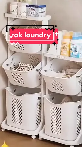 troly keranjang baju kotor #keranjangbajukotor #trolylaundry #raklaundry 