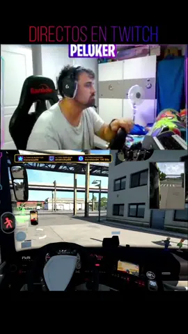 Un día de trankis... #peluker #twitch #directostwitch #eurotrucksimulator2 #humortiktok #humor #camiones 