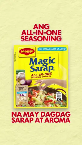 Mga Ka-Baranggay! Andito na si MAGGI Magic Sarap sa TikTok!!! Ang All-In-One Seasoning na may dagdag SARAP at AROMA✨ Kaya manood na kayo ng Live namin from 8am Onwards! Bisitahin niyo na rin ang aming TikTok Shop at mag check-out na! para prepared kayo sa kahit ano mang handaan! #maggi #magicsarap #maggiph #barangaynestle #allinoneseasoning #nestleph 