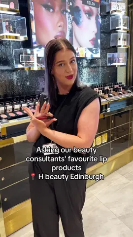 Happy National Lipstick Day from H beauty Edinburgh 💋 What’s your fave lip product?⬇️  #hbeauty #Harrods #nationallipstickday #PatMcGrathLabs #Vieve #Hourglass #lipstick #bestlipstick #viralmakeup #beautyproductsyouneed