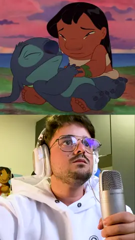 Você está linda💙 . #stitch #salvekay #ohana #liloandstitch #lilostitch #dublagem #cena #desenho #disney #disneybrasil #filme #triste #amor #sentimientos #familia 