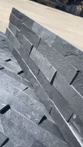 Black wall stone with nice appearance and good price #slate#stone #slate stone 